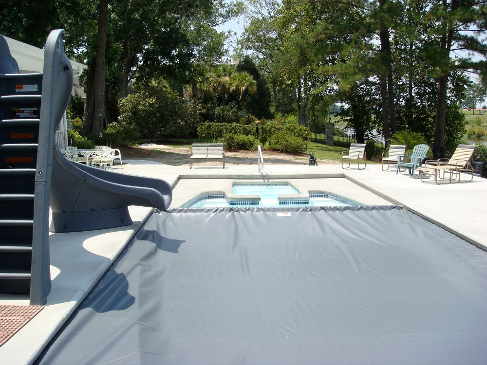 Latham Automatic Safety Covers inground pool